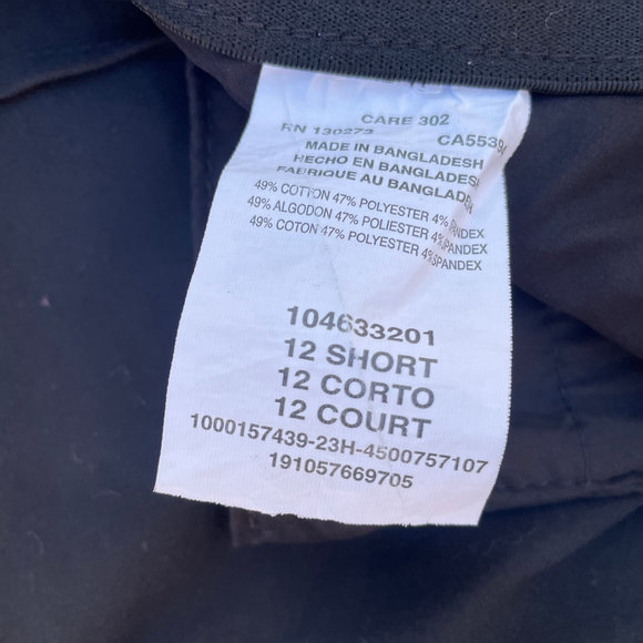 Women's Lee Trousers, Size 12 Short, Black - Picture 7 of 7